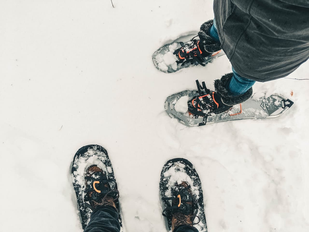 Two Pair Of Snowshoes