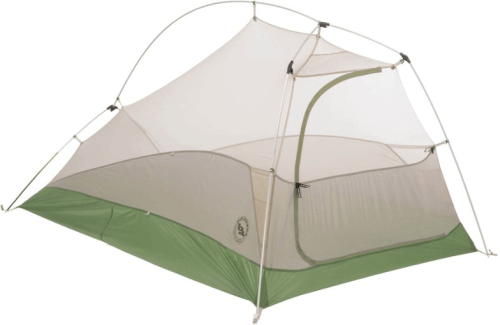 The Big Agnes Seedhouse Tent offers minimal pole structure and lots of ventilation for summer camping.