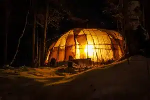 How to Keep Your Tent Warm and Cozy This Winter