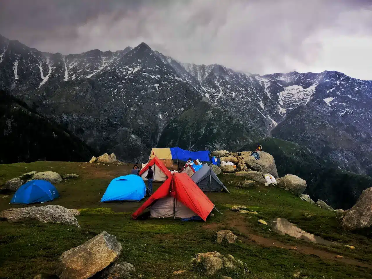 Tents On The Mountain