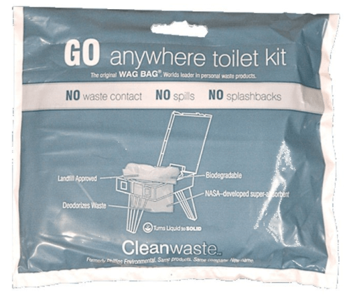 Wag Bag - Go anywhere toilet kit for camping