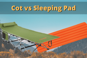 Cot vs Sleeping Pad