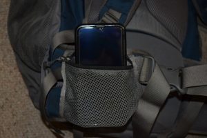 Carry cellphone hiking in hip pocket