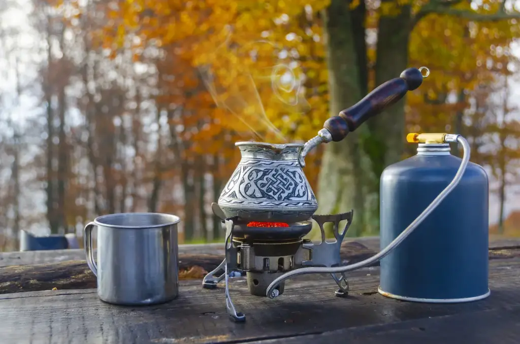 Best Camping Stove Australia, Hot Coffee on a Camping Stove  