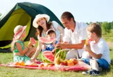 Best Family Tent Australia, Family Having A Picnic