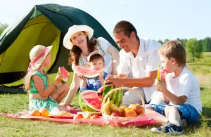 Best Family Tent Australia, Family Having A Picnic