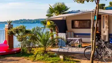 Camping at Lake Garda