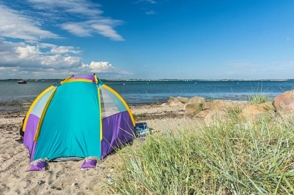 Camping at the Polish Baltic Coast 