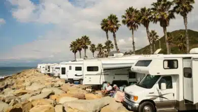 Camping by the Sea in Greece